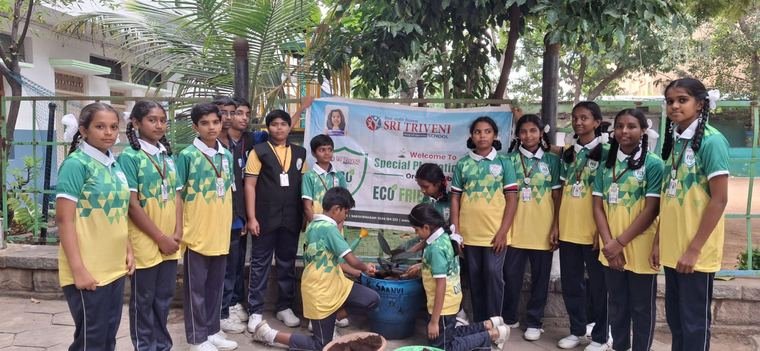 Eco club plantation drive