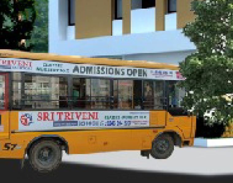 Transport facility at Sri Triveni School